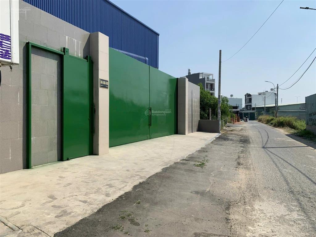 Bán nhà xưởng mặt tiền võ thị thừa an phú đông diện tích 1700m2