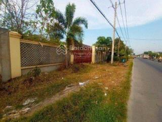 Bán kho mt đường nguyễn thị rành, 24x90m=2250m2, có 300m2 thổ cư, dt xưởng 500m2