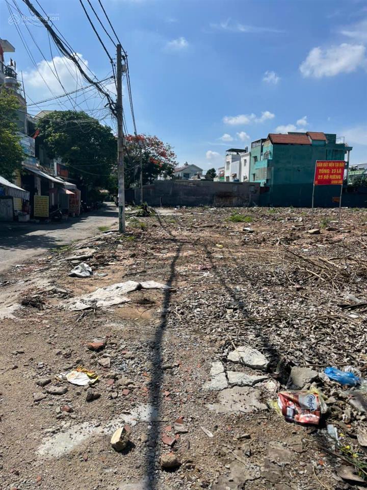 Cần bán lô đất mặt tiền đường khu dự án an sương dt 4m x 20m =7,2 tỷ