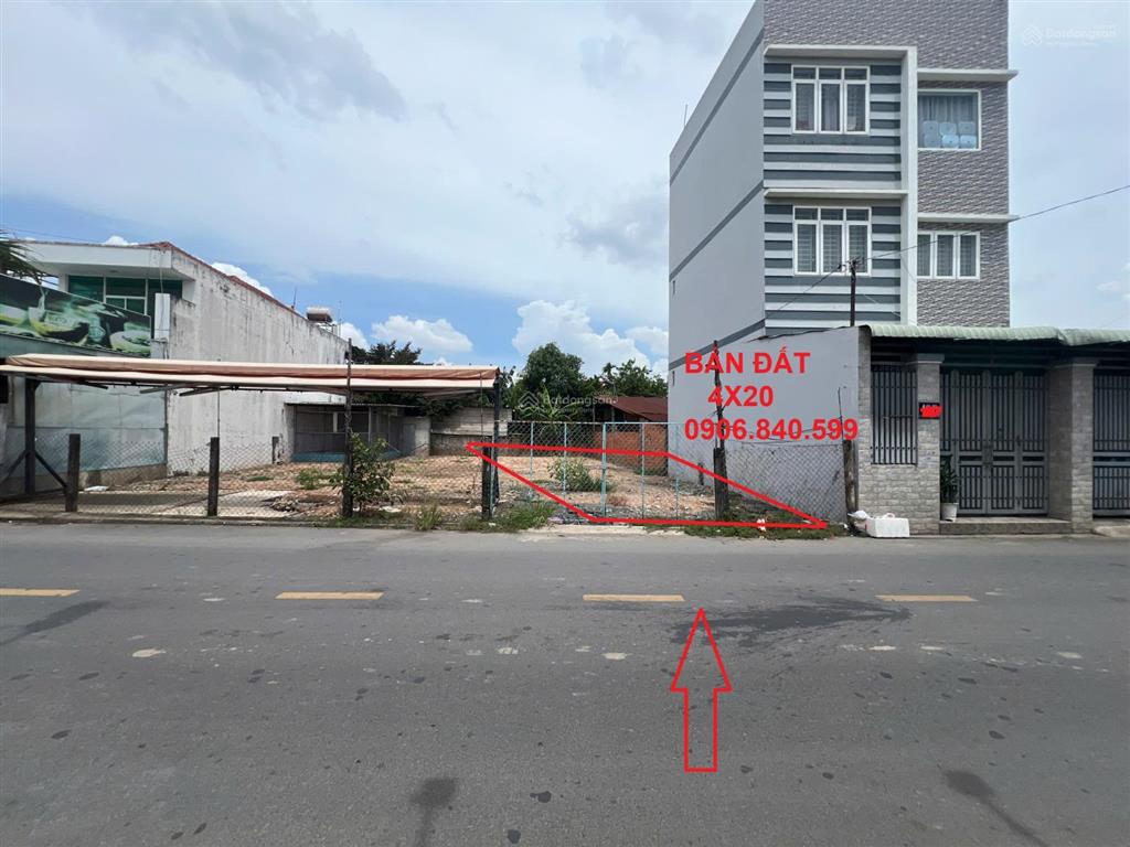 Chủ kẹt tiền bán gấp đất mặt tiền bà điểm 5 sát phan văn hớn 3,8 tỷ/80m2 thổ cư 100%