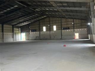Cho thuê kho xưởng 3.500m2 đường dương công khi hóc môn