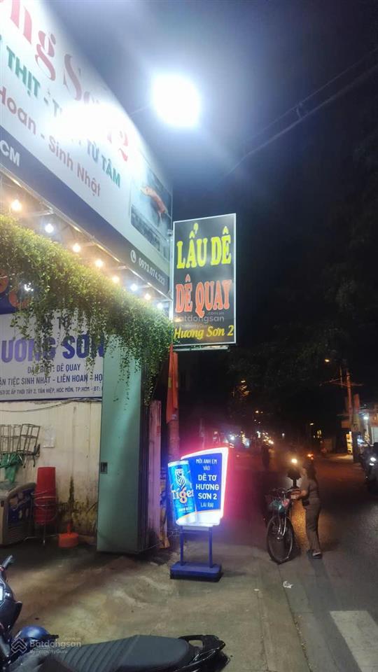 Bán nhà 518m2 mặt tiền đường thị trấn tân hiệp hóc môn