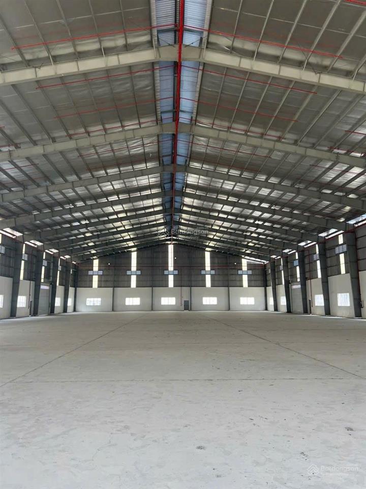 Cho thuê kho xưởng khuôn viên 7.600m2 trong kcn tân đô đức hòa long an