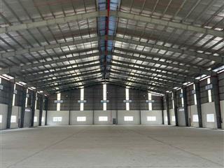 Cho thuê kho xưởng khuôn viên 7.600m2 trong kcn tân đô đức hòa long an