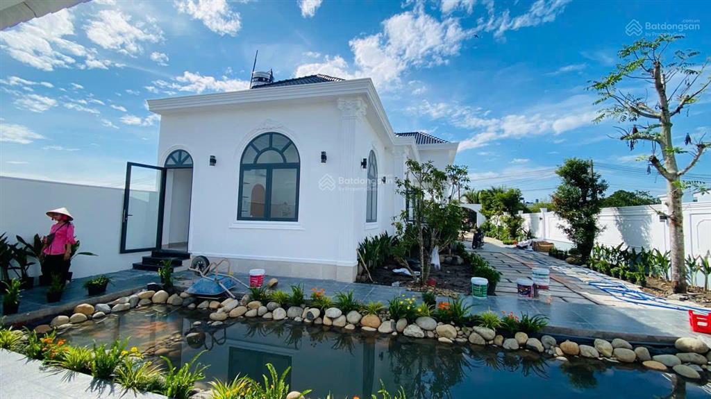 Bán biệt thự xanh nghỉ dưỡng 1.000m² hồ cá vườn trái rau sạch tại nhà