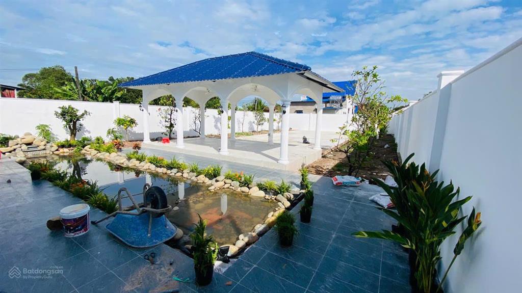 Bán biệt thự xanh nghỉ dưỡng 1.000m² hồ cá vườn trái rau sạch tại nhà