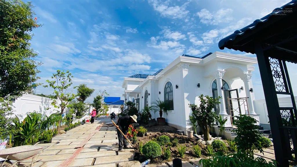 Bán biệt thự xanh nghỉ dưỡng 1.000m² hồ cá vườn trái rau sạch tại nhà