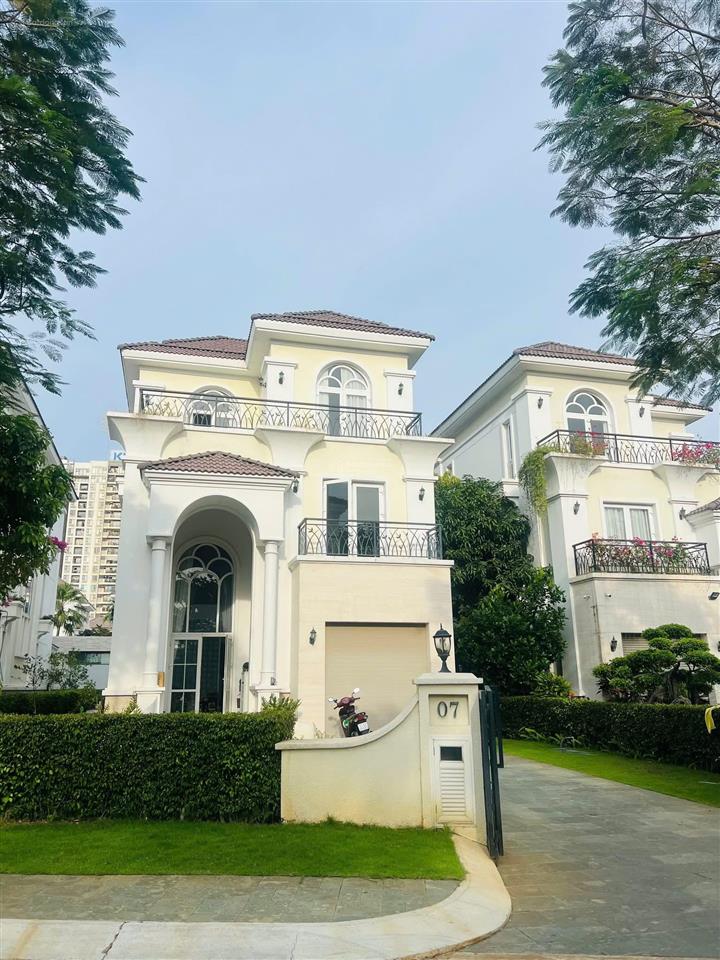 Chính chủ  gửi bán căn, biệt thự đơn lập the venica view sông, dt đất 487m2, xây 1 triệt 2 lầu