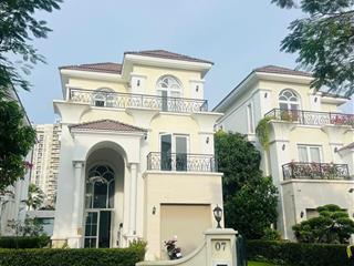 Chính chủ  gửi bán căn, biệt thự đơn lập the venica view sông, dt đất 487m2, xây 1 triệt 2 lầu