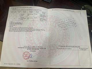 Bán đất hồng vân  thường tín  hn