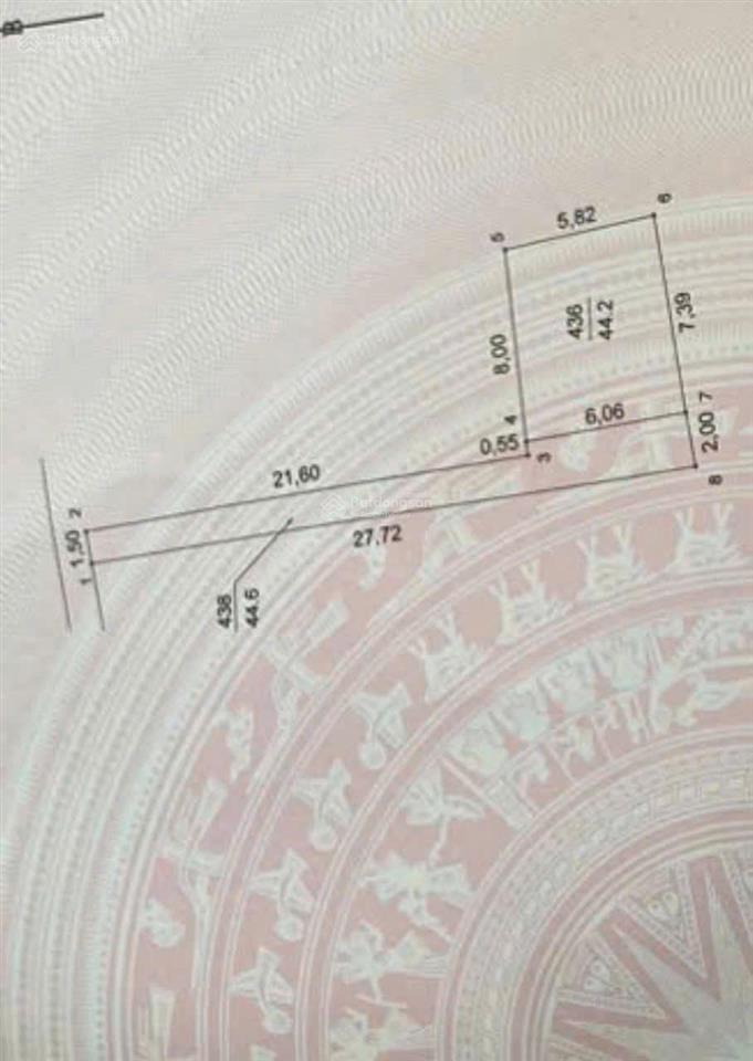 Bán lô đất 44.2m2 xã vân tảo thường tín giá siêu rẻ chỉ 1 tỷ 450 triệu