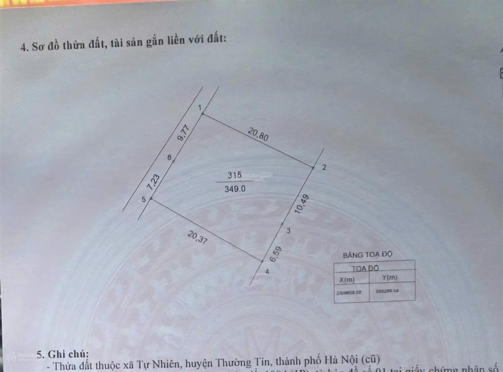 Chính chủ cần bán đất đội 1 xã tự nhiên cũ tách bán diện tích 200m2 mt 10m