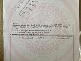 Bán lô đất nhỏ xinh xã tự nhiên, thường tín giá rẻ nhất khu vực ko lỗi phong thủy