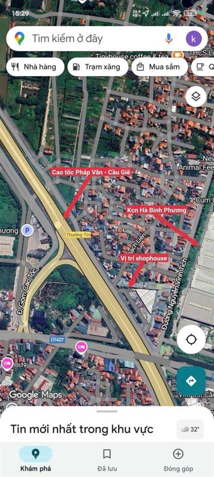 Bán nhà 3 tầng mặt chợ nông sản xã hồng vân giá chỉ 1 tỷ 380 triệu