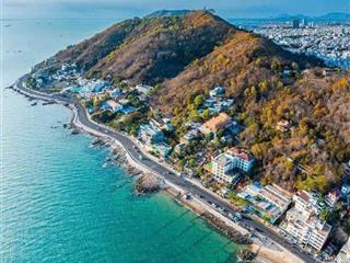 Bán gấp biệt thự biển đường trần phú, vũng tàu view biển đẹp, full thổ cư giá siêu tốt 16 tỷ