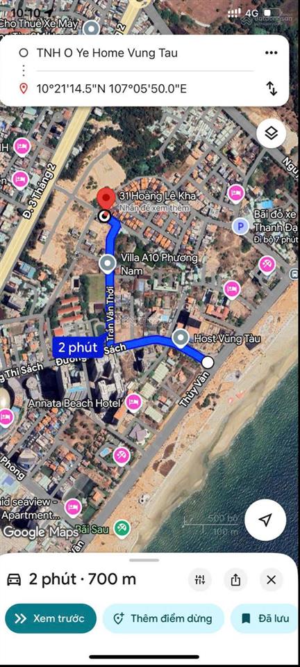 Bán biệt thự xây thô khu phương nam, bãi sau tp. vũng tàu hạ tầng chuẩn châu âu giá tốt chỉ 22.5 tỷ