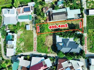 498.4m2 đất 100% thổ cư 2 mặt tiền  1 siêu phẩm thật sự tại suối hiệp, diên khánh