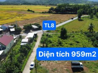 Mở bán 4 lô đất thổ cư, diện tích 215m2, sát tỉnh lộ 8
