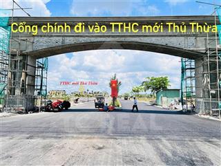 Bán lô biệt thự kdc garden riverside thủ thừa. cách trung tâm hành chính chỉ 50m