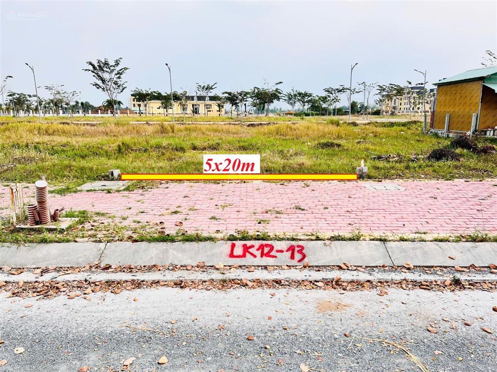 Bán đất mặt tiền đường số 1 trục kinh doanh 20m, sát tthc xã thủ thừa