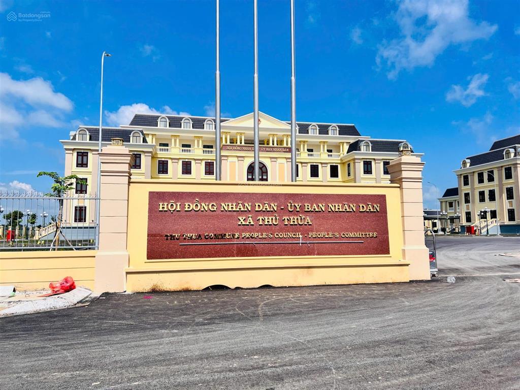 Bán đất mặt tiền đường số 1 trục kinh doanh 20m, sát tthc xã thủ thừa