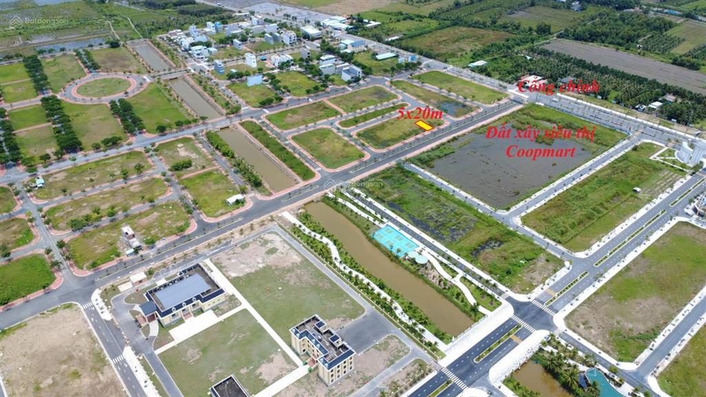 Bán lô đất đối diện trung tâm hành chính & coopmart thủ thừa