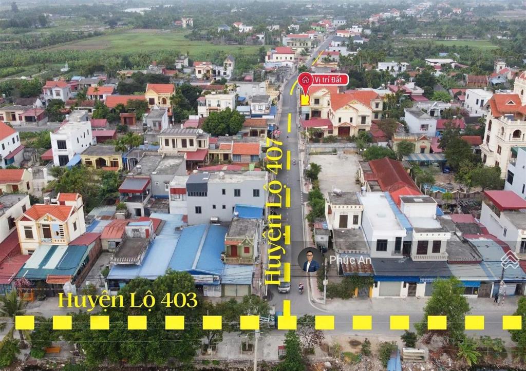 Bán đất 110m2 mặt đường 407 ngũ đoan kiến thụy hải phòng chỉ 2.25 tỷ