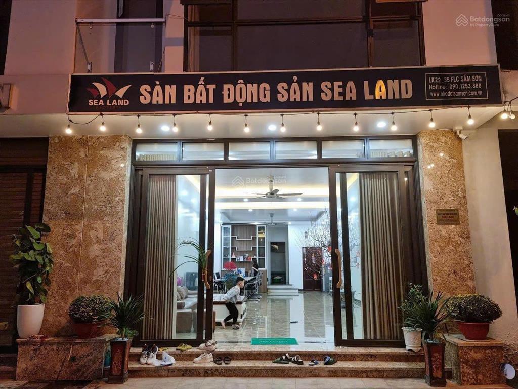 Sea land sàn bđs sản duy nhất đặt văn phòng tại dự án flc sầm sơn. nhận ký gửi mua bán bđs flc
