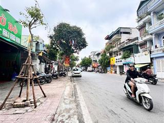 Bán nhà mặt phố sài đồng 85m2, kinh doanh sầm uất, vỉa hè đá bóng giá tốt nhất khu vực
