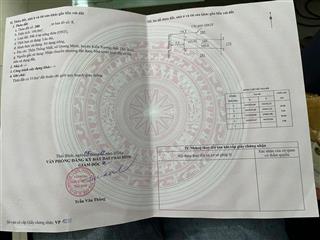 Bán lô đất đẹp tỉnh thái bình, dt 100m2, giá 1 tỷ 480, shr, đầu tư sinh lời.  0398 908 ***