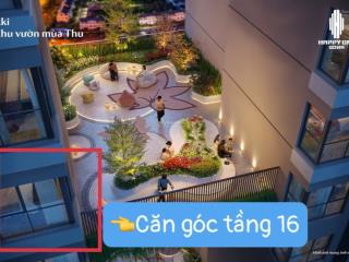 Căn góc 2pn duy nhất kế bên công viên, giá siêu hời chỉ với 3 tỷ hơn xíu, tại happy one sora