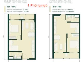 Bán gấp cc happy one mori, 38,6 triệu/m2, 55m2, 2pn, 1wc, lái thiêu, thuận an, bình dương