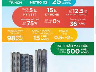 Căn hộ happy one mori đối diện aeon mall, 2,1 tỷ, 66m2, 2pn, 2wc, đầy đủ nội thất