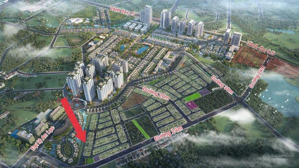 Bán lô góc khe thoáng,dt 113m khu 25ha, vị trí trục chính dân cư đi lại, kinh doanh buôn bán tốt