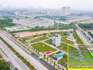 Bán lô góc vuông mặt đường vành đai 3.5, dt 47,2m2, giáp kđt an lạc, vị trí vip kinh doanh