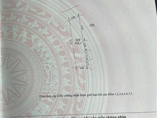 Bán mảnh đất 104m2 thôn hội phụ, đông hội, đông anh. giá đầu tư