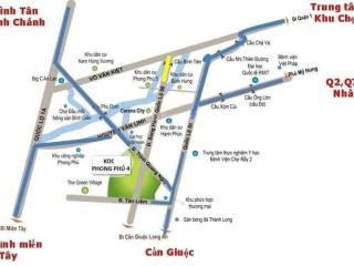 Khu dân cư phong phú 4, bán lô đất nền mặt tiền đường 18. giá 6tỷ200tr