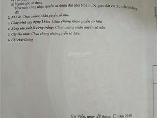 Chính chủ bán đất mặt đường anh trỗi  gia sinh  gia viễn  ninh bình