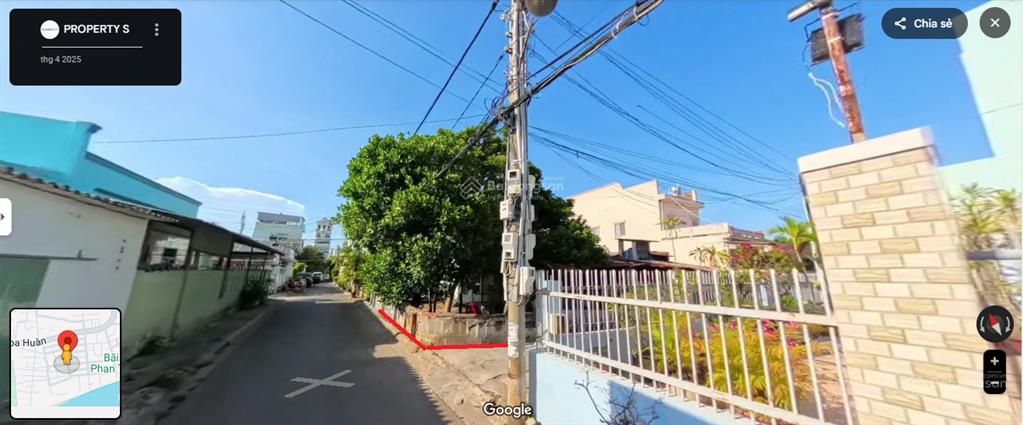 Lô góc 2 mặt tiền cách biển 200m ngay trung tâm phan thiết!