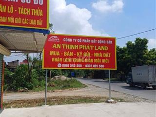 Chính chủ cho thuê đất mặt đường 35 Sóc Sơn, Hà Nội làm KHO XƯỞNG