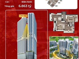 Suất ngoại giao căn 2pn 84.8m2 bc đông nam tại kepler towergiá 6.86 tỷ vay bank miễn lãi 18 tháng