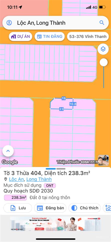 Chính chủ bán lô góc siêu víp d2d sân bay long thành