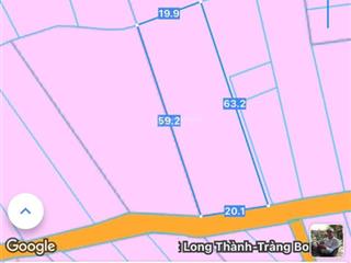 Chủ gửi bán 1200m2 thổ cư+ sổ riêng cách ql51 chỉ 150m đường xe cont