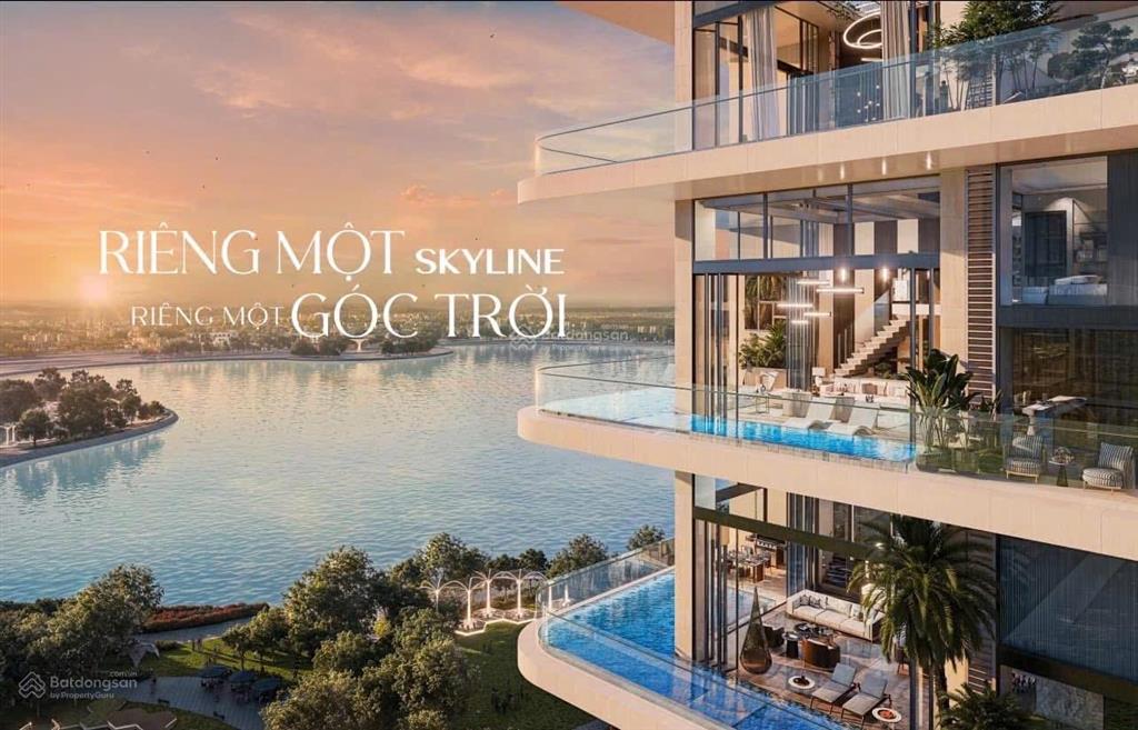 Sky villa noble crystal  trực tiếp cđt, ck 6%, quà tặng 1.2 tỷ. giá 150tr/m2