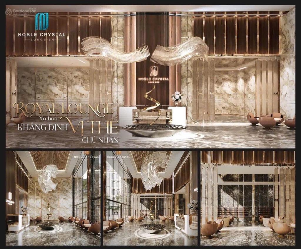 Sky villa noble crystal  trực tiếp cđt, ck 6%, quà tặng 1.2 tỷ. giá 150tr/m2