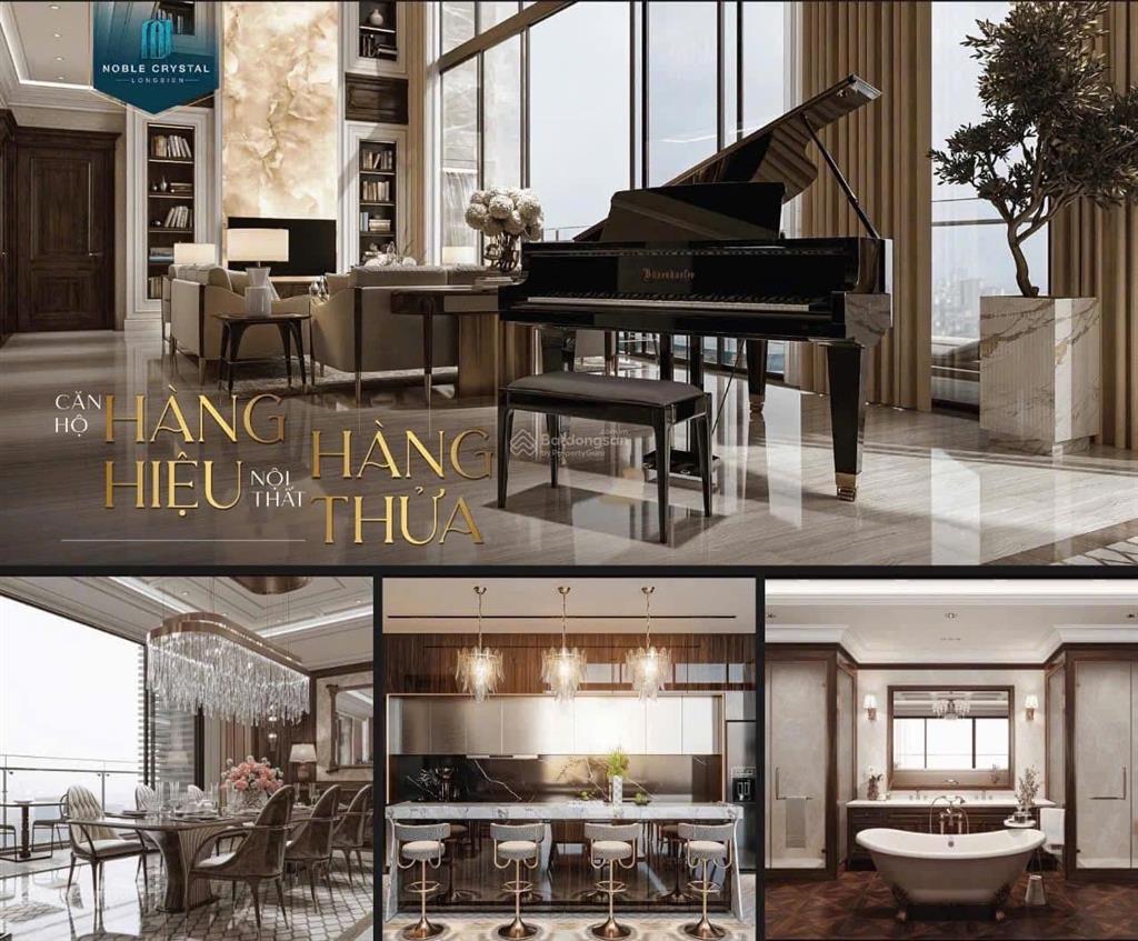 Sky villa noble crystal  trực tiếp cđt, ck 6%, quà tặng 1.2 tỷ. giá 150tr/m2