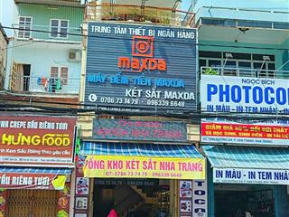 A348. bán nhà phố 3 tầng mặt tiền đường 2/4, trung tâm nha trang 12 tỷ