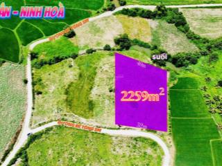 Ms 244. mua 1 được 3 lô view suối ninh tân, ninh hòa 999 triệu