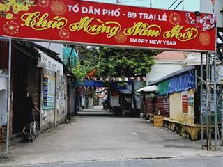 Bán lô đất hướng đông nam mặt ngõ 89 đường trại lẻ. ôtô 7 chỗ vào nhà.
diện tích 100 m2 ngang 5m