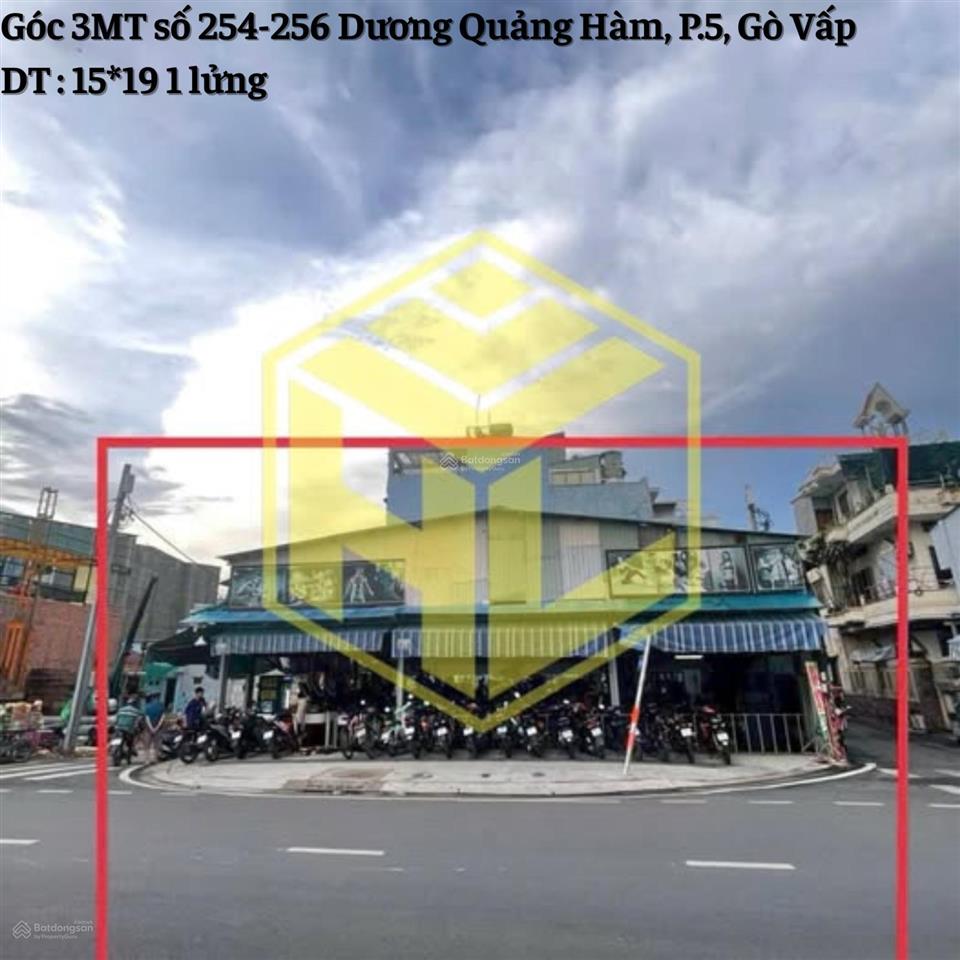 Cho thuê siêu phẩm 4 mặt tiền đường quang trung 40x55m, trống suốt có pccc vị trí có 1 0 2
